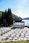 Our lake front gazebo is available for special events
